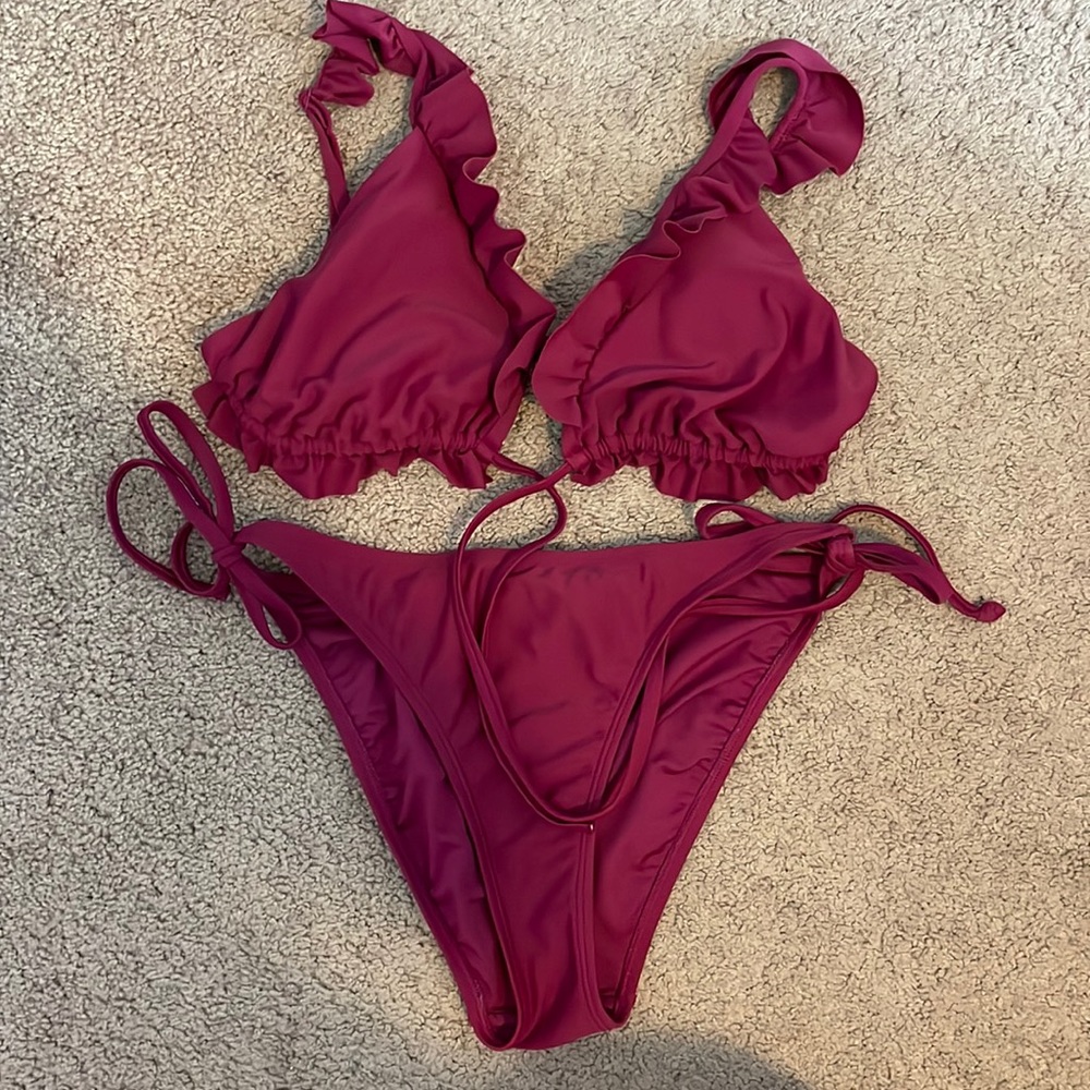 Ruffle Bikini Set